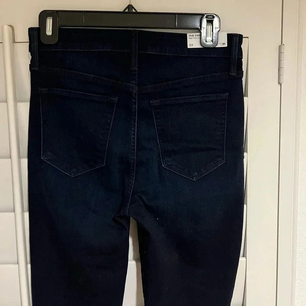 JOES JEANS x WEWOREWHAT NWT Danielle High Rise Slit Ankle Skinny Jeans Stretch - Picture 10 of 11